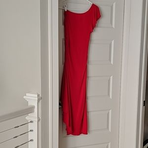 Auth Rebecca Taylor Red Dress